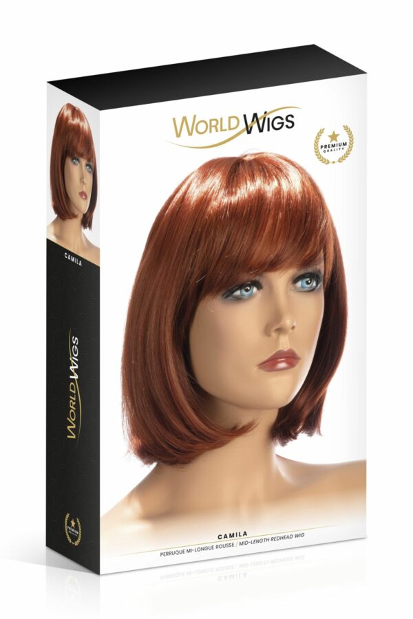 Перука World Wigs CAMILA MID-LENGTH REDHEAD - Зображення 2