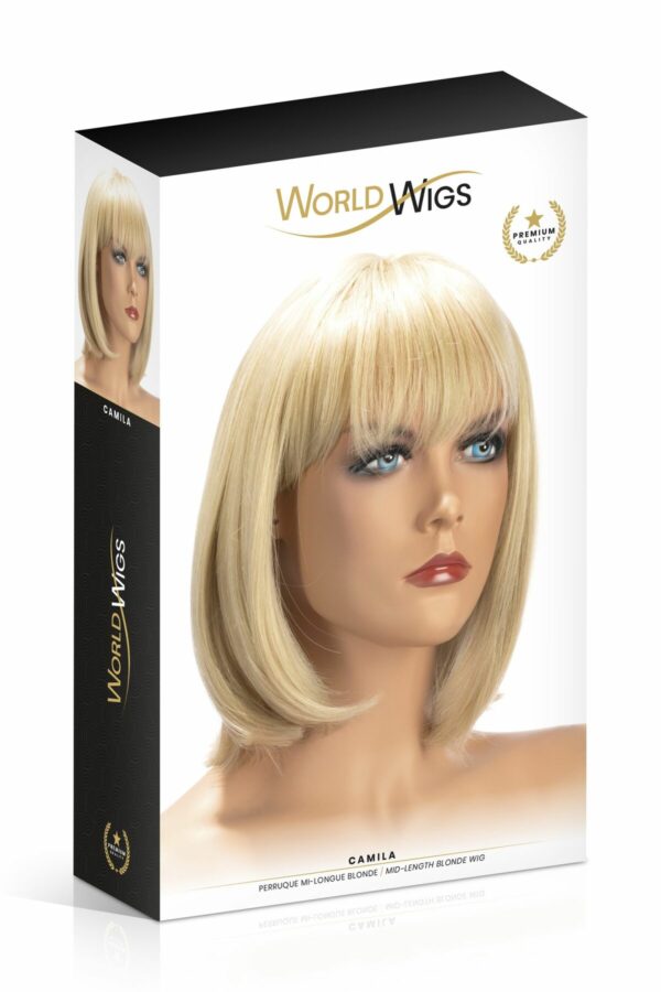 Перука World Wigs CAMILA MID-LENGTH BLONDE - Зображення 2