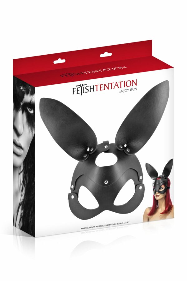 Маска зайчика Fetish Tentation Adjustable Bunny Mask - Зображення 3