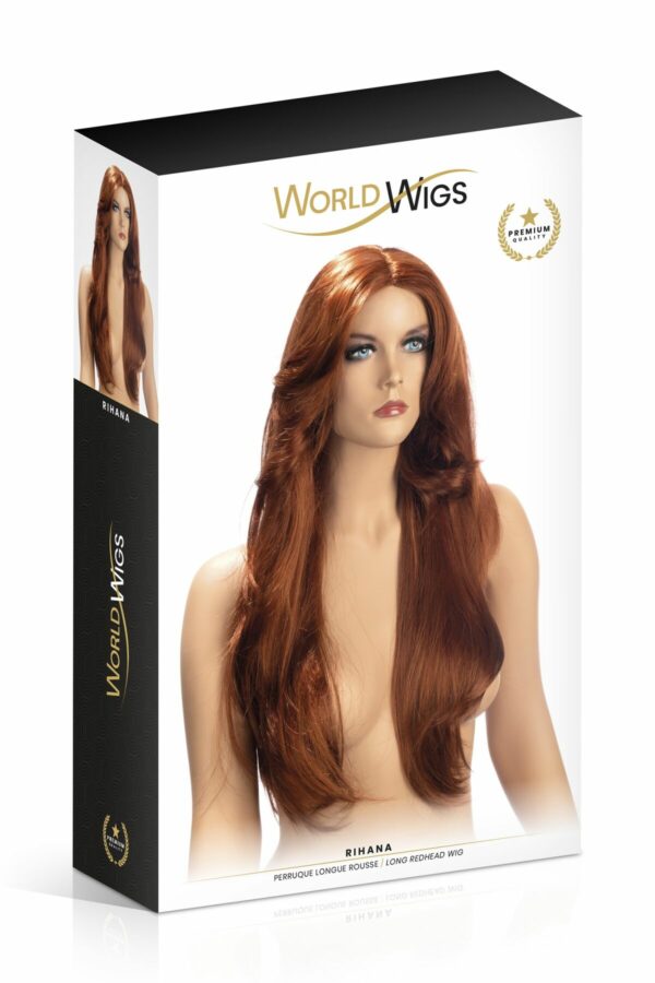 Перука World Wigs RIHANA LONG REDHEAD - Зображення 2