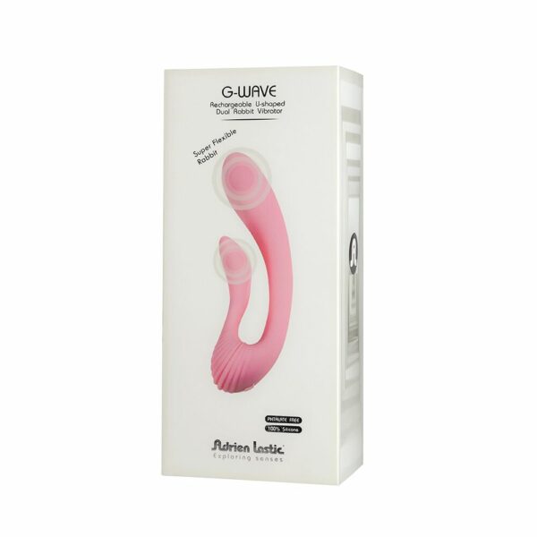 Вібратор Adrien Lastic G-wave вагінально-кліторальний, 2 мотори, універсальний - Зображення 6