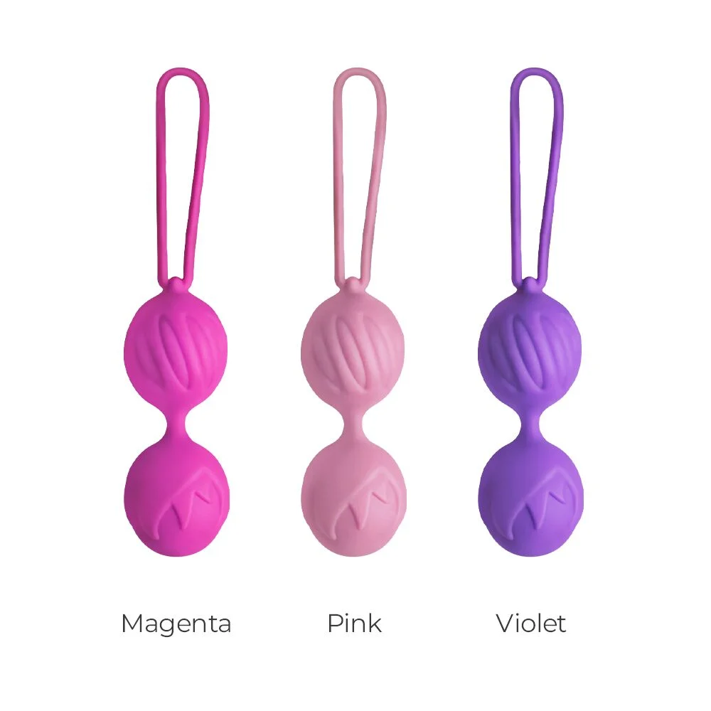 Вагінальні кульки Adrien Lastic Geisha Lastic Balls Mini Magenta (S), діаметр 3,4 см, вага 85 г - Зображення 4