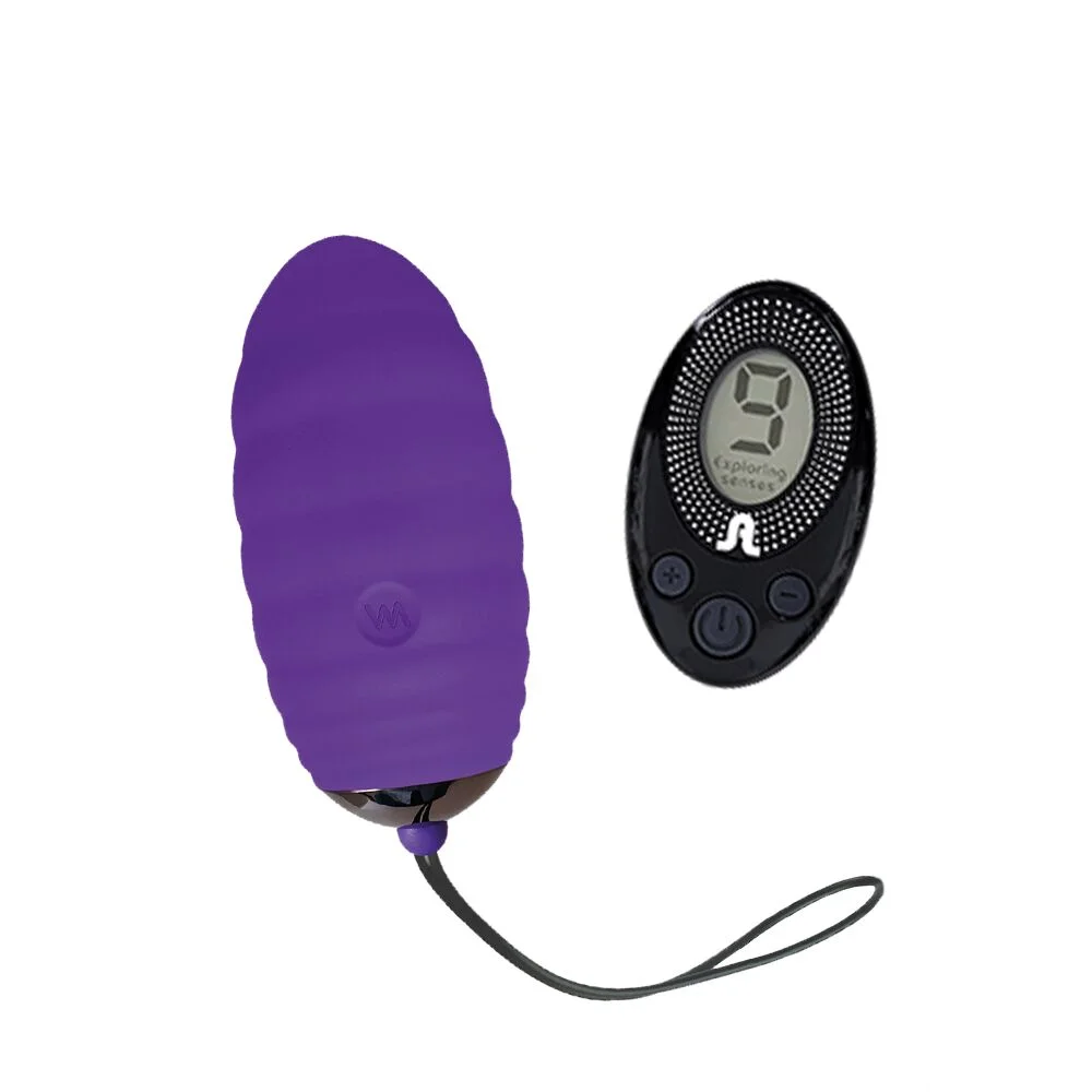 Виброяйце Adrien Lastic Ocean Breeze Purple з пультом ДК
