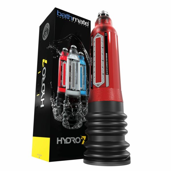 Гідропомпа Bathmate Hydro 7 Red, для члена довжиною від 12,5 до 18 см, діаметр до 5 см - Зображення 4