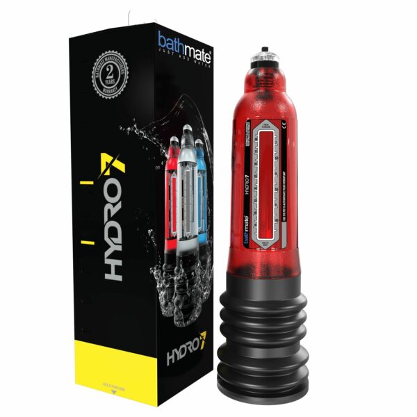 Гідропомпа Bathmate Hydro 7 Red, для члена довжиною від 12,5 до 18 см, діаметр до 5 см - Зображення 6