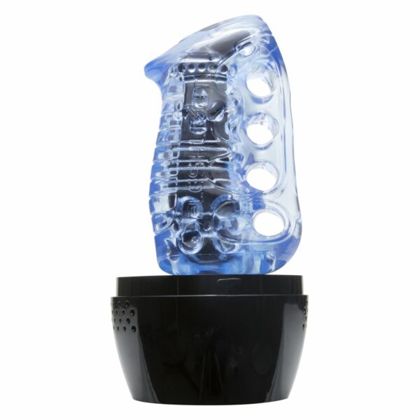 Мастурбатор Fleshlight Fleshskins Grip Blue Ice, надійна фіксація на руці, відмінно для пар та мінет - Зображення 3