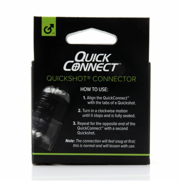 Адаптер Fleshlight Quickshot Quick Connect для з'єднання двох Квікшотов в одну іграшку - Зображення 4