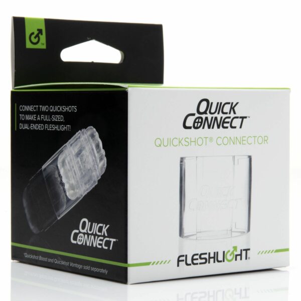 Адаптер Fleshlight Quickshot Quick Connect для з'єднання двох Квікшотов в одну іграшку - Зображення 3