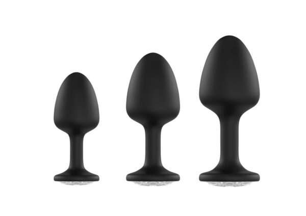Анальна пробка Dorcel Geisha Plug Diamond M з кулькою всередині, створює вібрації, макс. діаметр 3,2 - Зображення 2