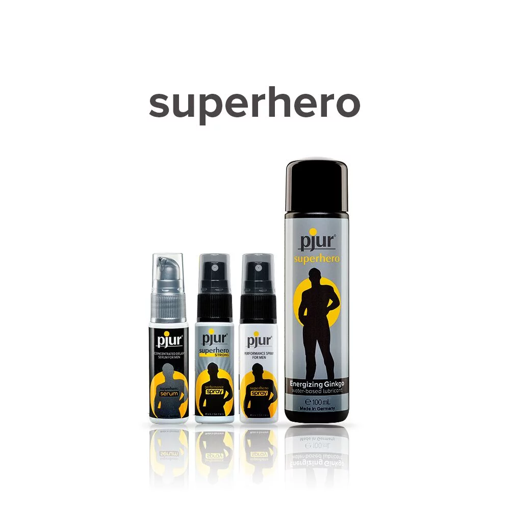 Стимулювальна змазка на водній основі pjur Superhero glide 30 мл, з екстрактом гінкго білоба - Зображення 3