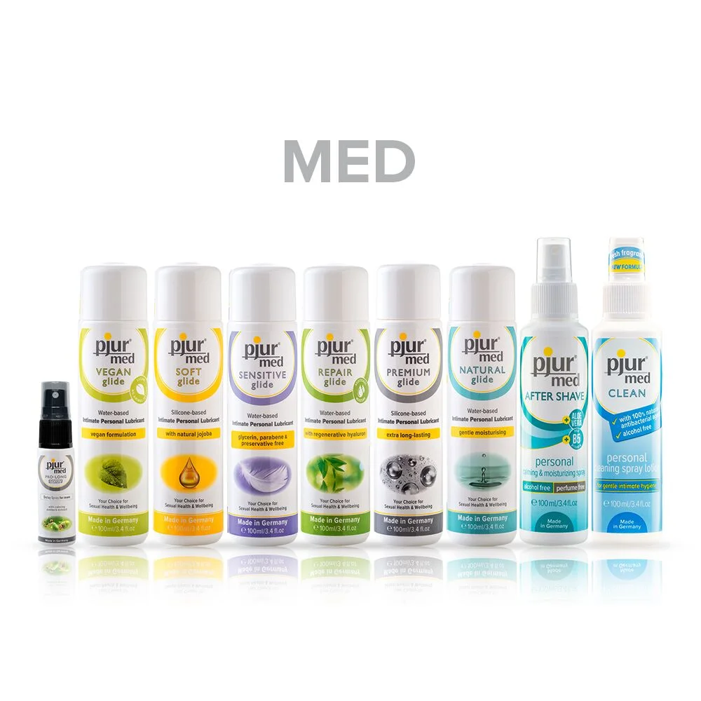 Лубрикант на водній основі pjur MED Vegan glide 100 мл — тільки веганські інгредієнти - Зображення 3