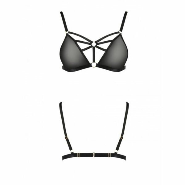 Бюстгальтер-стрепи Passion Exclusive MEGGY BRA L/XL, black - Зображення 5