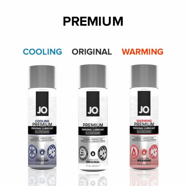 Лубрикант на силіконовій основі JO PREMIUM — WARMING (60 мл) - Зображення 5