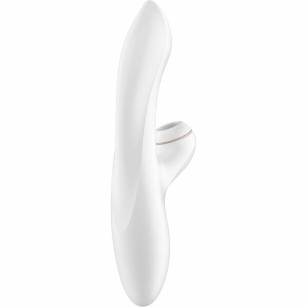 Вакуумний вібратор-кролик Satisfyer Pro Plus G-Spot Rabbit, перший кролик із вакуумом та вібрацією - Зображення 4