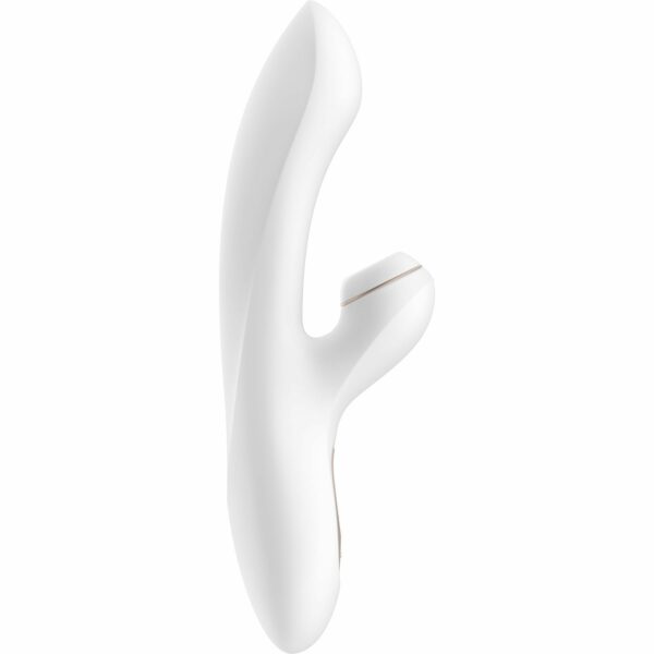 Вакуумний вібратор-кролик Satisfyer Pro Plus G-Spot Rabbit, перший кролик із вакуумом та вібрацією - Зображення 2