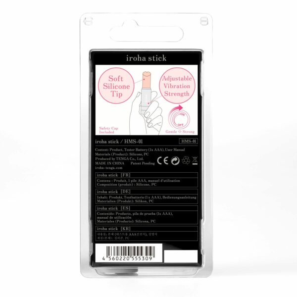 Вібратор-помада IROHA STICK Grey - Зображення 4