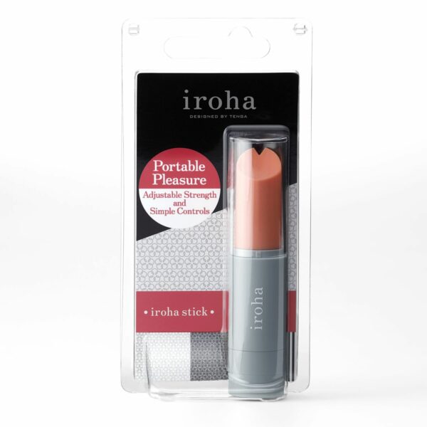 Вібратор-помада IROHA STICK Grey - Зображення 3