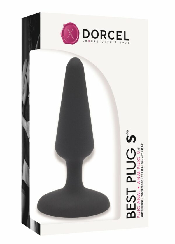 Анальна пробка Dorcel Best Plug S м'який soft-touch силікон, макс. діаметр 3,1см - Зображення 2