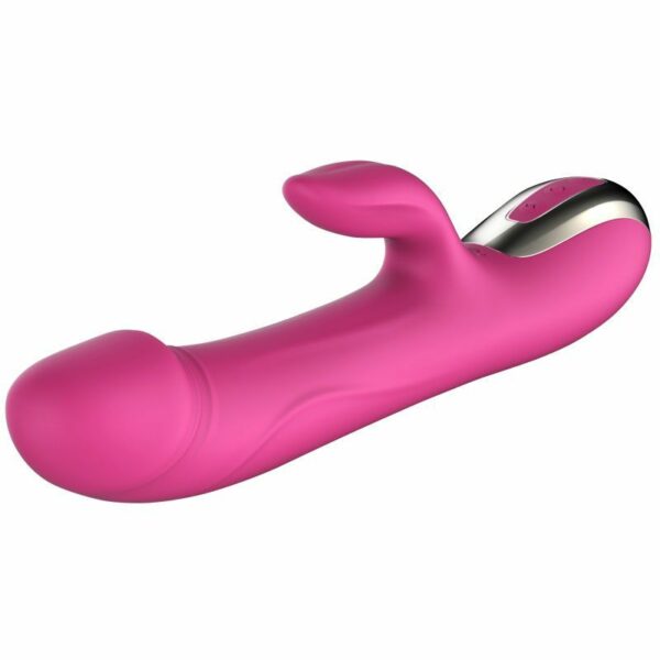 Вібратор-пульсатор Leten Automatical Thrusting Vibrator з підігрівом, що перезаряджається, 10 режимі - Зображення 3