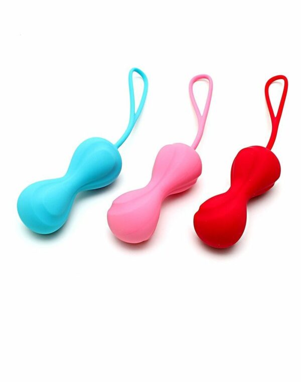 Вагінальні кульки Satisfyer Power Balls (3 пари), діаметр 3,4см, маса 60-76-92г, з кулькою всередині - Зображення 3