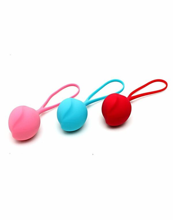 Вагінальні кульки Satisfyer Strengthening Balls (3шт), діаметр 3,8 см, маса 62-82-98г, монолітні - Зображення 3