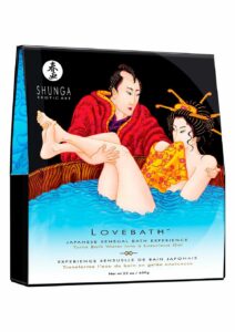 Гель для ванни Shunga LOVEBATH – Ocean temptations 650 г, робить воду ароматним желе зі SPA-ефектом