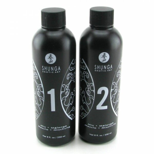 Гель для NURU масажу Shunga Oriental Body-to-Body – Melon Mango (2 x 225 мл) плюс простирадло - Зображення 2