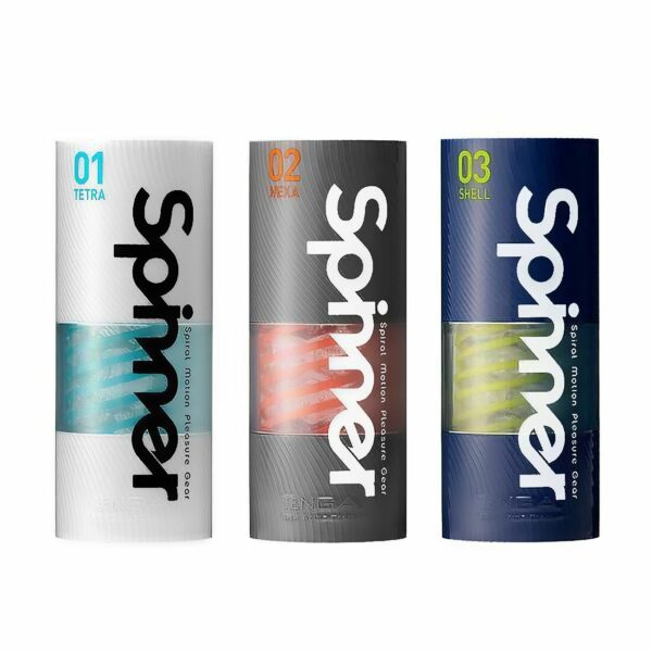 Мастурбатор Tenga Spinner 01 Tetra з пружною стимулювальною спіраллю всередині, ніжна спіраль - Зображення 7