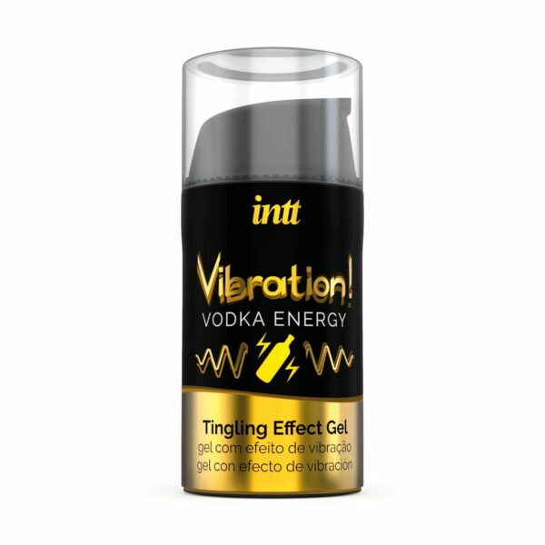 Рідкий вібратор Intt Vibration Vodka (15 мл), густий гель, дуже смачний, діє до 30 хвилин - Зображення 2