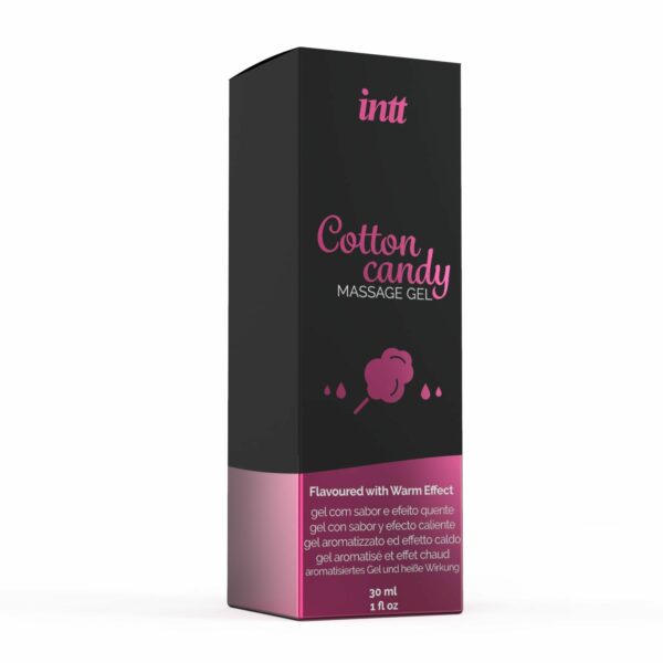 Масажний гель для інтимних зон Intt Cotton Candy (30 мл) розігрівальний - Зображення 3