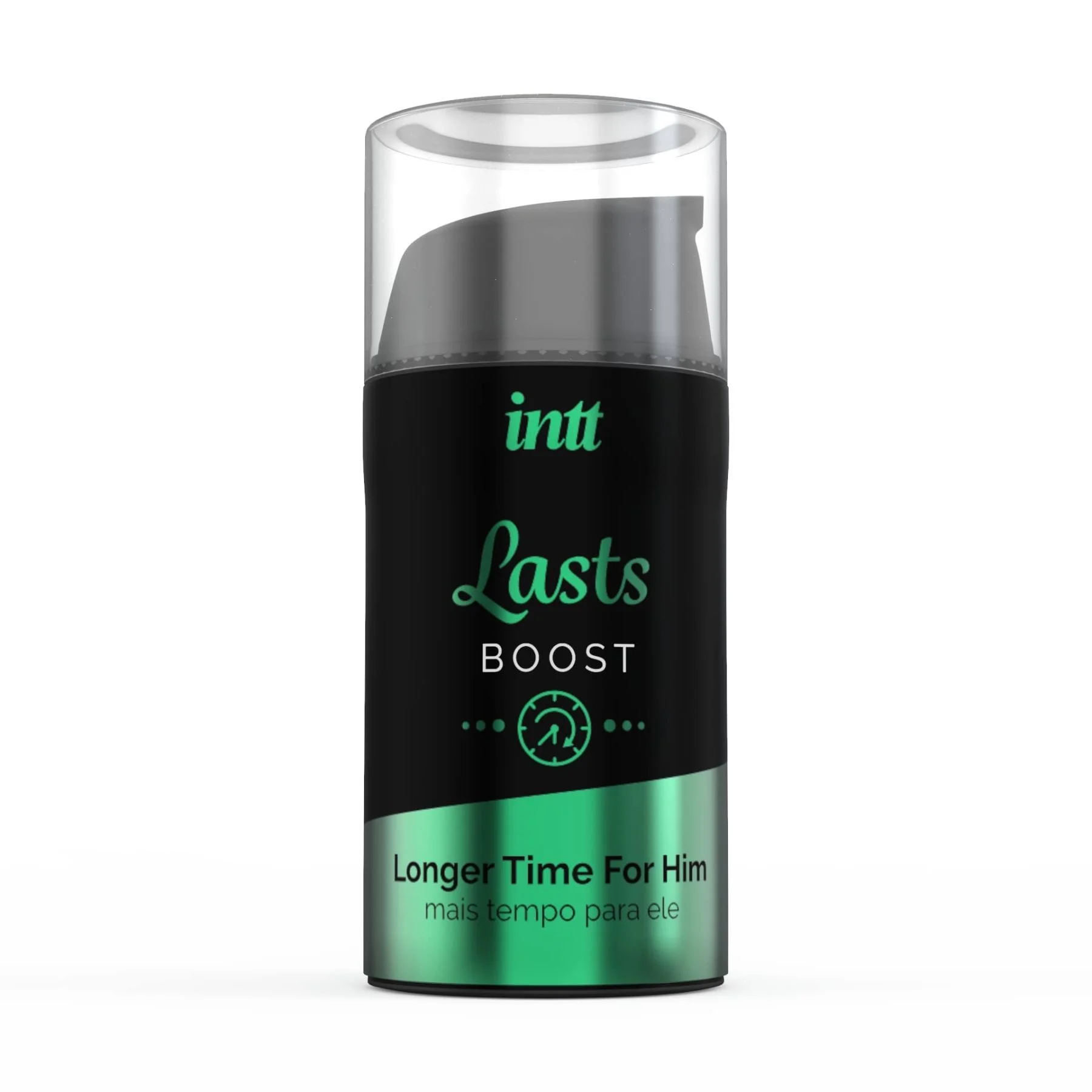 Пролонгатор для чоловіків Intt Lasts (15 мл) з екстрактом гвоздики та м'яти - Зображення 2