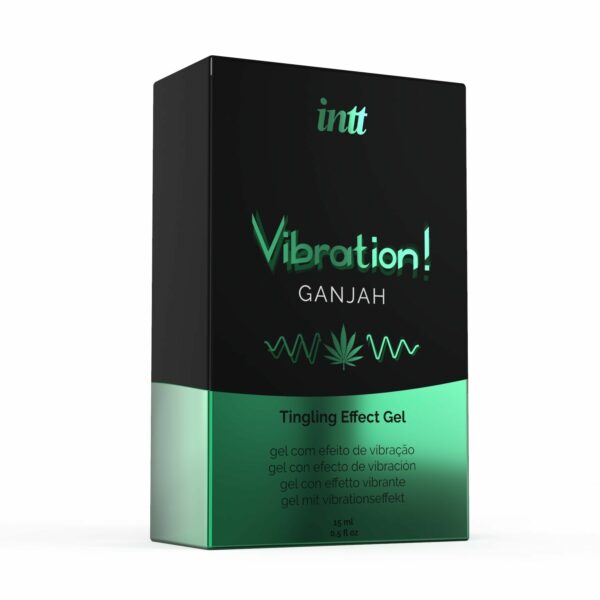 Рідкий вібратор Intt Vibration Ganjah (15 мл) (без пакування!!!) - Зображення 3