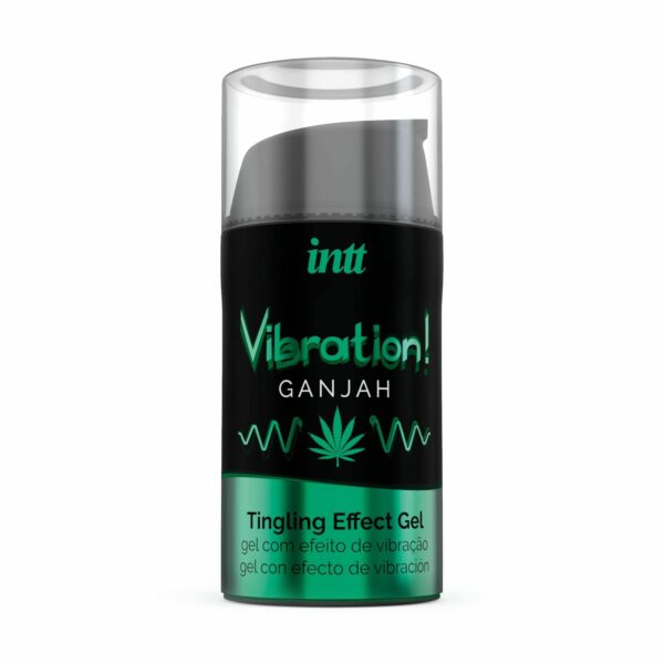 Рідкий вібратор Intt Vibration Ganjah (15 мл) (без пакування!!!) - Зображення 2
