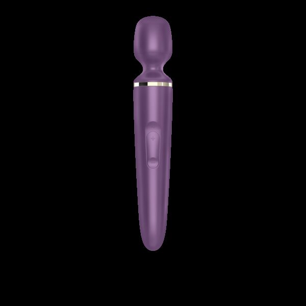 Вібромасажер Satisfyer Wand-er Woman (Purple/Gold) водонепроникний, потужний, розмір XXL - Зображення 5