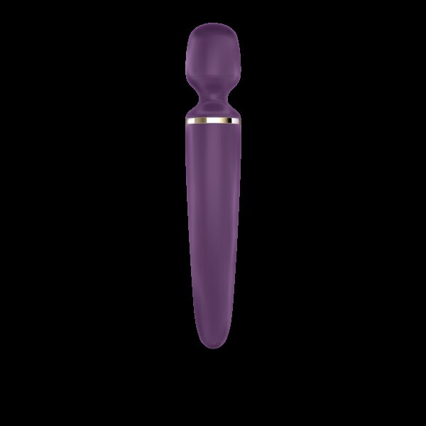 Вібромасажер Satisfyer Wand-er Woman (Purple/Gold) водонепроникний, потужний, розмір XXL - Зображення 4