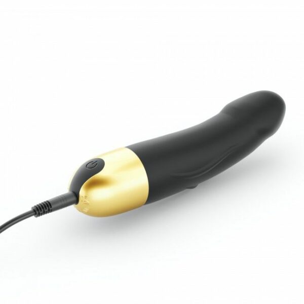 Вібратор Dorcel Real Vibration S Gold 2.0, діаметр 3,7см, перезаряджається, для точки G - Зображення 2