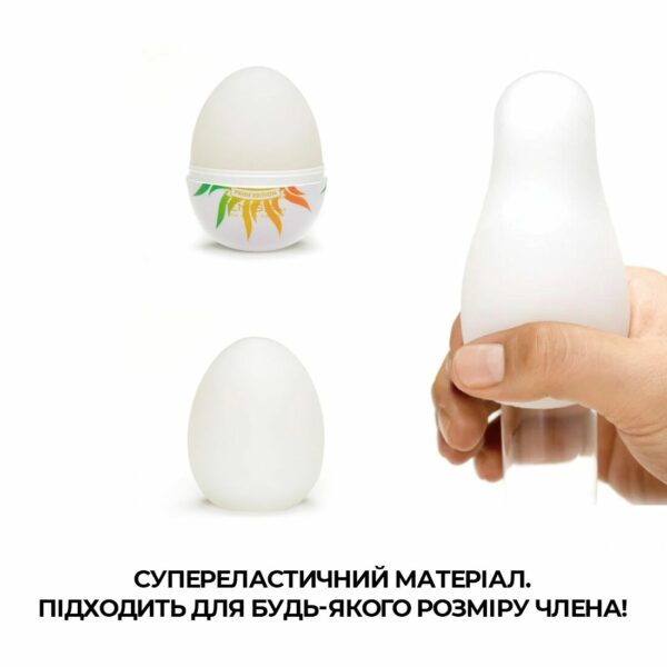 Мастурбатор-яйце Tenga Egg Shiny Pride Edition - Зображення 4