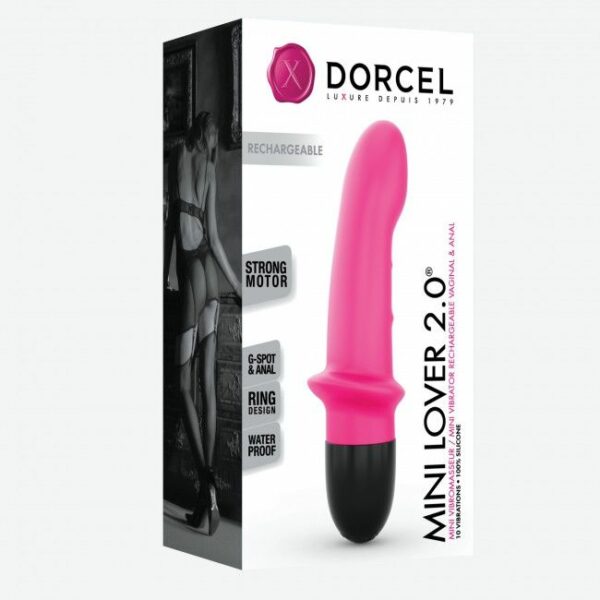 Вібратор Dorcel Mini Lover Magenta 2.0 перезаряджуваний, для точки G і масажу простати - Зображення 4