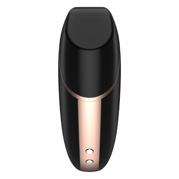 Вакуумний кліторальний стимулятор Satisfyer Love Triangle Black з керуванням через інтернет - Зображення 6