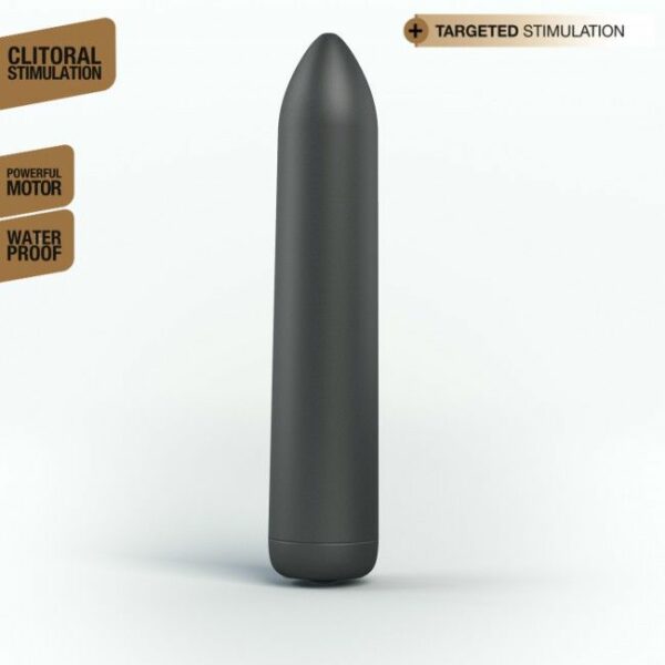 Перезаряджувана віброкуля Dorcel Rocket Bullet Black - Зображення 2