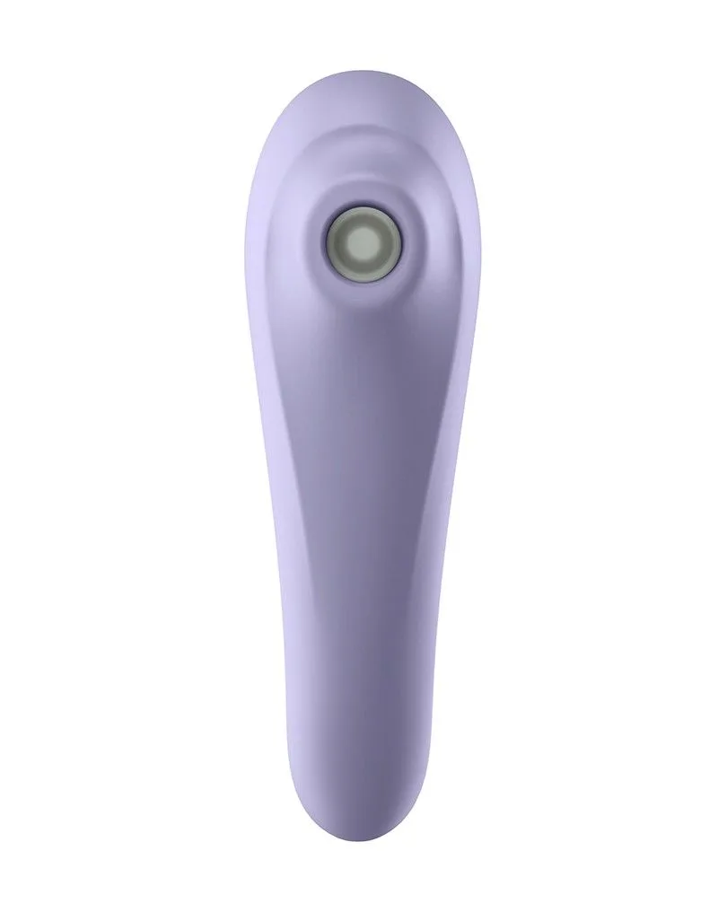 Смарт-вібратор та вакуумний стимулятор 2в1 Satisfyer Dual Pleasure Mauve - Зображення 2