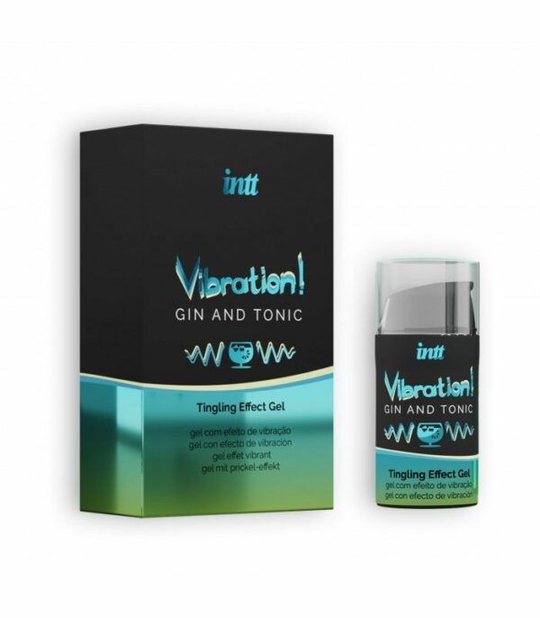 Рідкий вібратор Intt Vibration Gin Tonic (15 мл) - Зображення 2