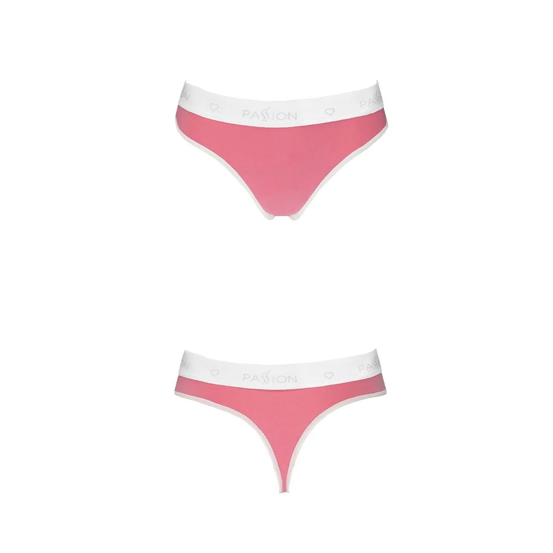 Спортивні трусики-стрінги Passion PS007 PANTIES XL, pink - Зображення 4