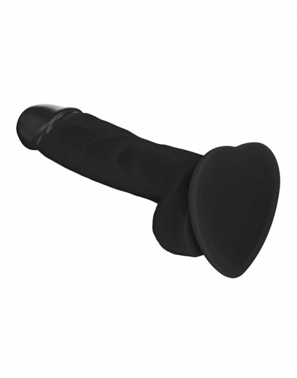 Реалістичний фалоімітатор Strap-On-Me SOFT REALISTIC DILDO Black - Size S - Зображення 2