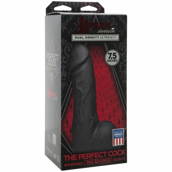 Фалоімітатор зі знімною присоскою Doc Johnson Kink - The Perfect Cock 7.5 inch With Removable Vac-U- - Зображення 2