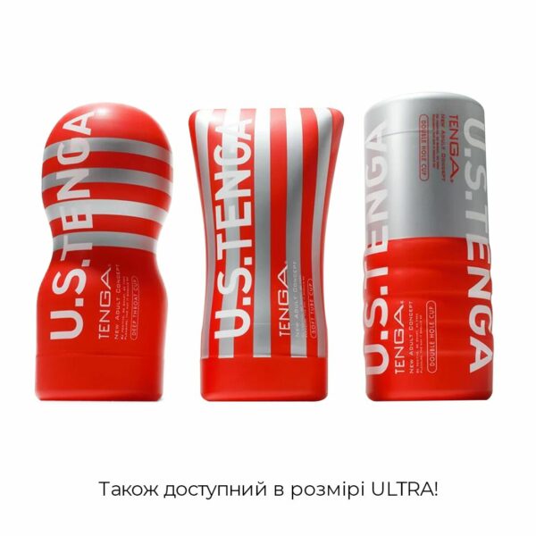 Мастурбатор Tenga Dual Sensation Cup двосторонній, із двома незалежними каналами - Зображення 6