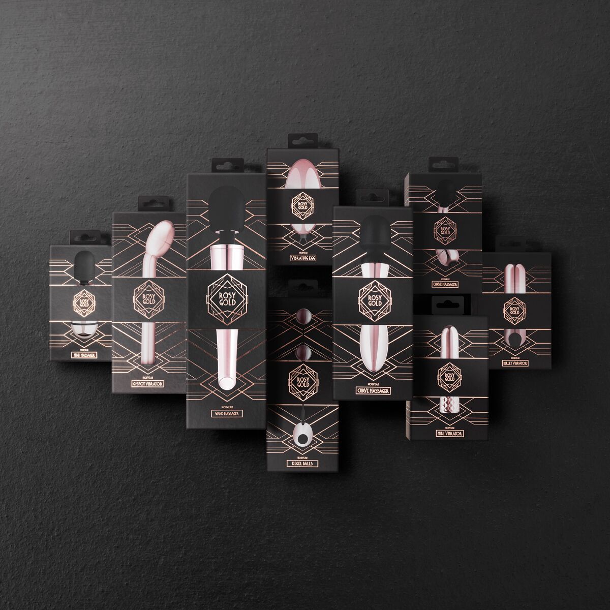 Вібромасажер Rosy Gold — Nouveau Curve Massager - Зображення 8