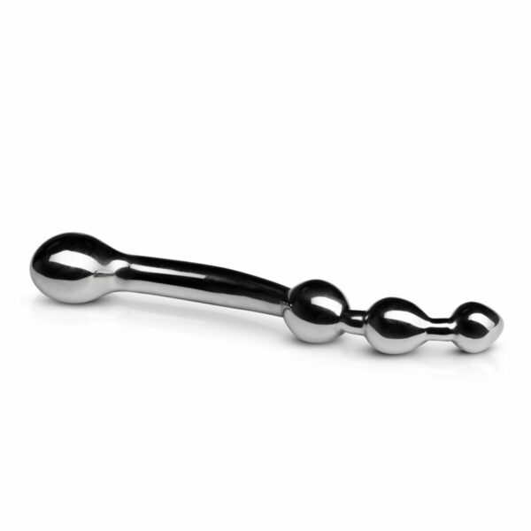 Анально-вагінальний стимулятор Sinner Gear Unbendable – Multi-Stim Pleasure Wand Metal Anal Dildo - Зображення 3