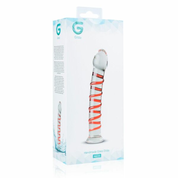 Скляний дилдо Gildo Glass Dildo No.15 - Зображення 5