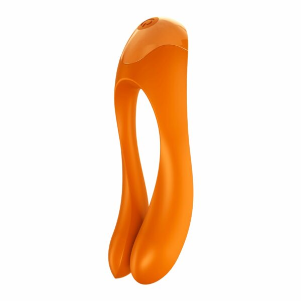 Вібратор на палець Satisfyer Candy Cane Orange - Зображення 3